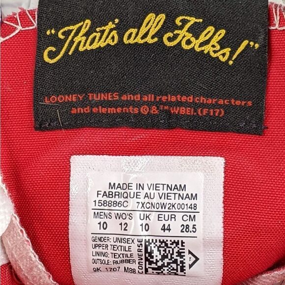 Converse Looney Tunes x Chuck Taylor All Star Hi 'Sylvester & Tweety' Sneakers - Picture 12 of 13